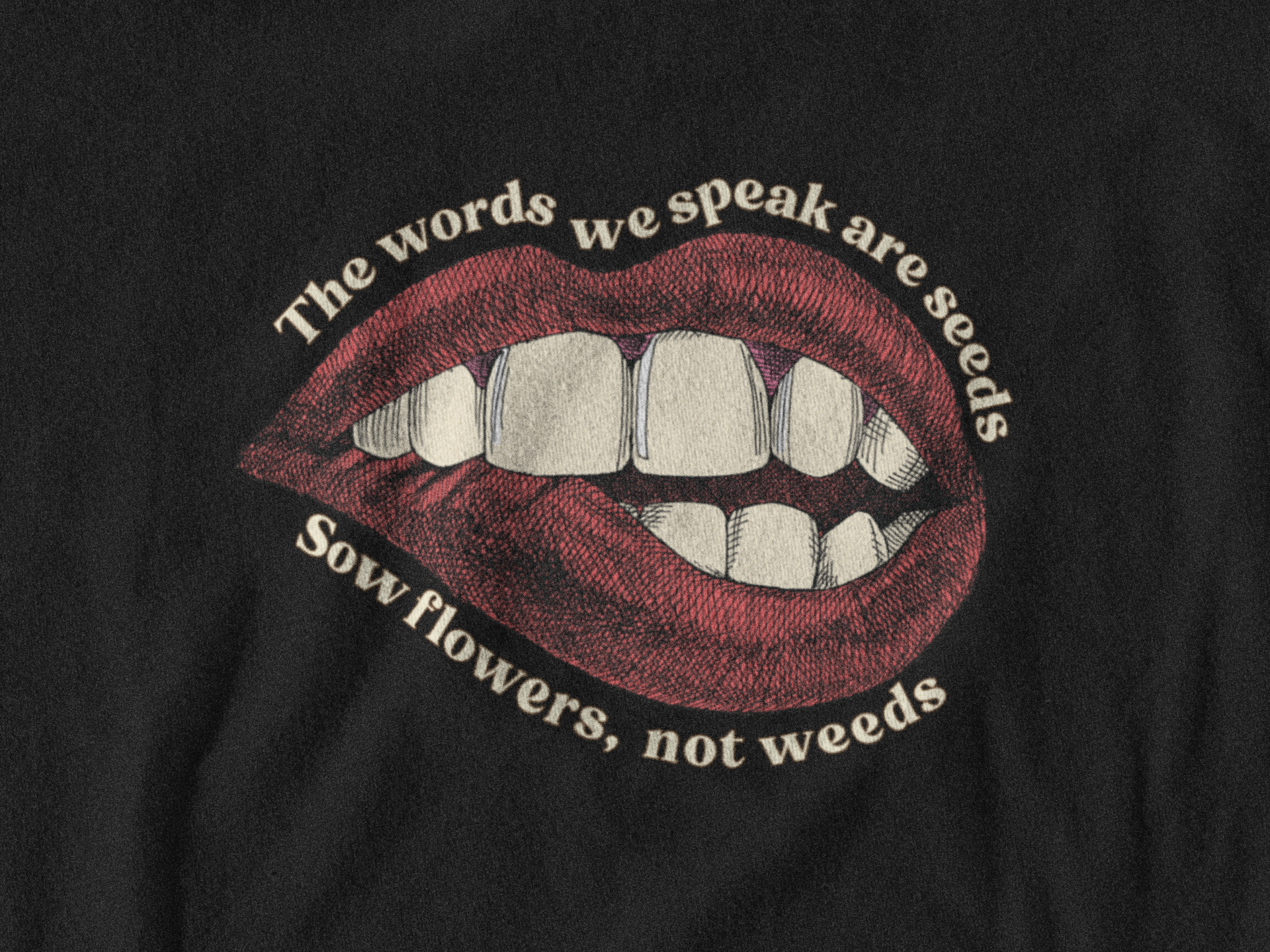 Words are Seeds Tee